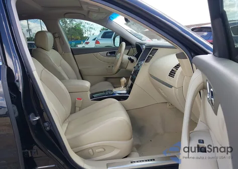 2013 Infiniti Fx37 z USA, uszkodzony, nr VIN JN8CS1MU1DM140944